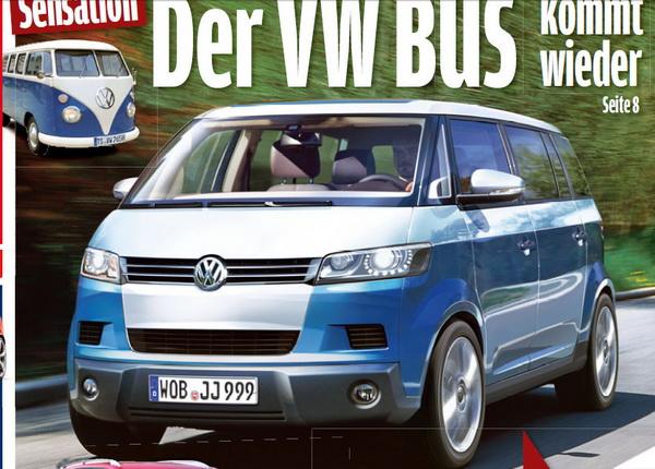 Дизайнерский микроавтобус от Volkswagen (1 фото)