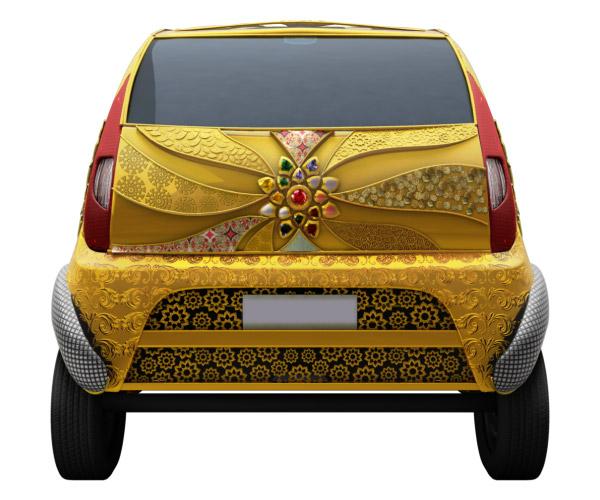 Tata выпустит «ювелирную» Goldplus Nano (3 фото)