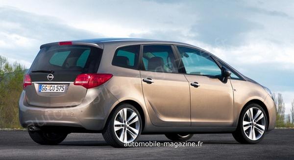 Компания Opel практически разработала модель Zafira (2 фото)