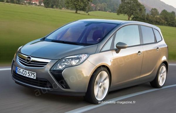 Компания Opel практически разработала модель Zafira (2 фото)
